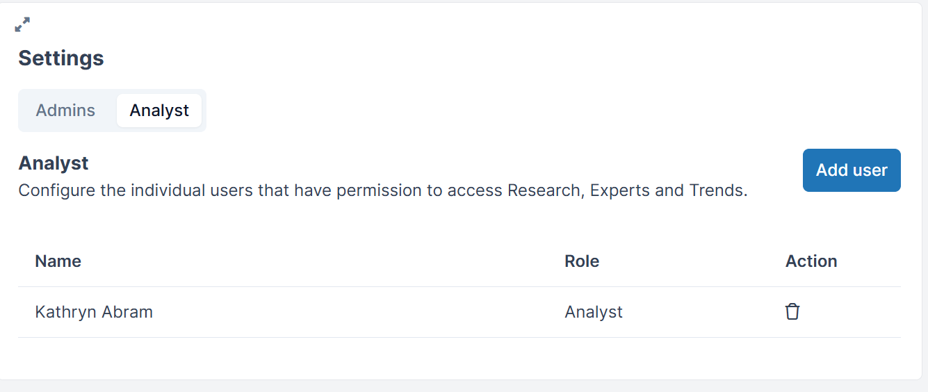 Analyst
